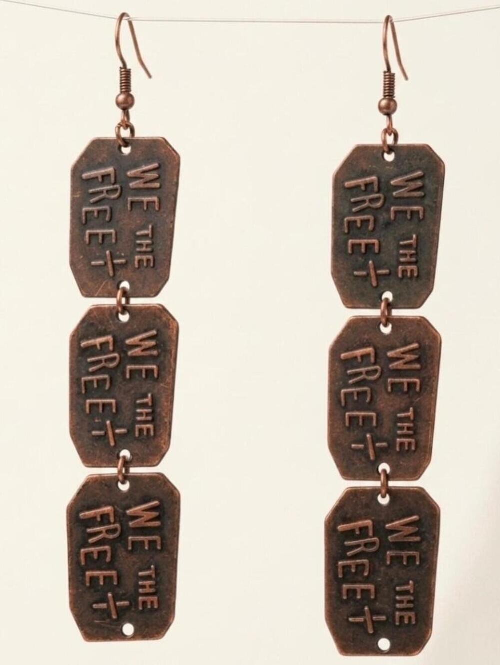 Liberty's Echo Free People We The Free Dangle Earrings